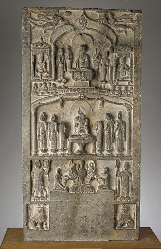 Buddhist stele