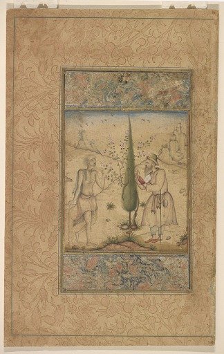 A Pilgrim and an ascetic in conversation