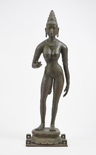 Queen Sembiyan Mahadevi as the Goddess Uma