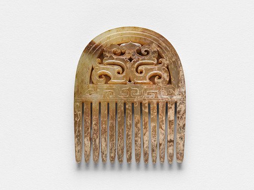 Head ornament with geometric decoration