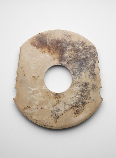 Axe (<em>yue</em> 鉞), made from a collared disk
