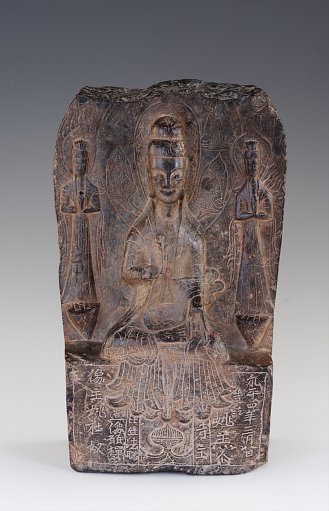 Buddhist stele