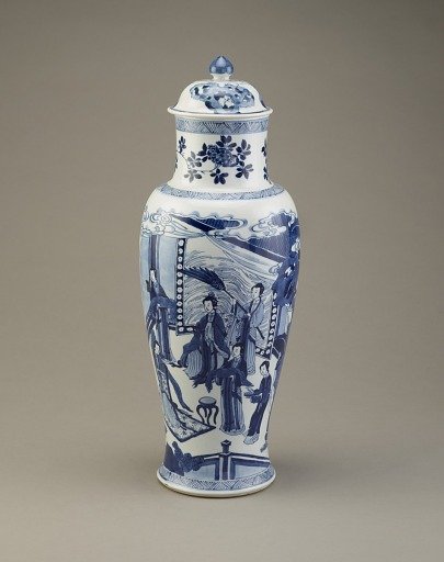 Baluster vase, from a five-piece garniture (F1980.190-.194)
