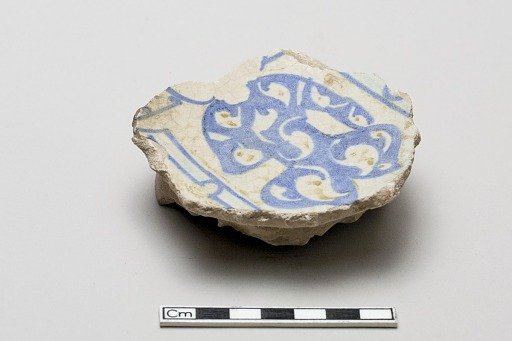 Fragment with a design of a torso