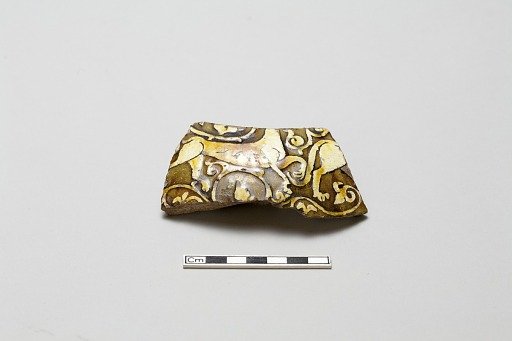Fragmentary side of a vessel with animal designs