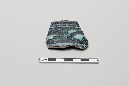 Fragment of a vessel with floral design