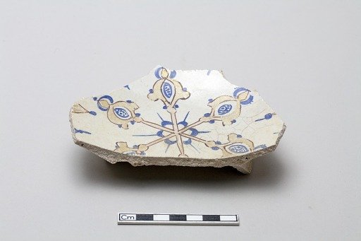 Fragmentary base of a large bowl