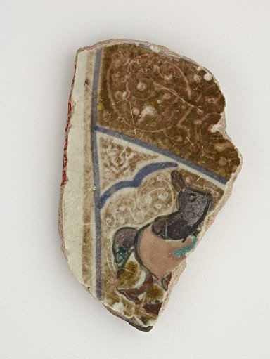 Fragment decorated with a duck