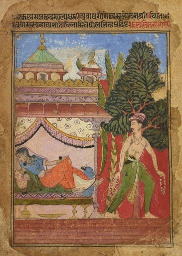Lalit Ragini, folio from a <em>Ragamala</em>