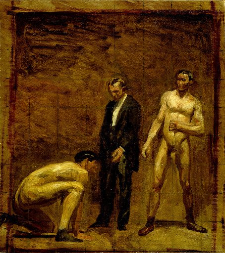 Study for "Taking the Count"