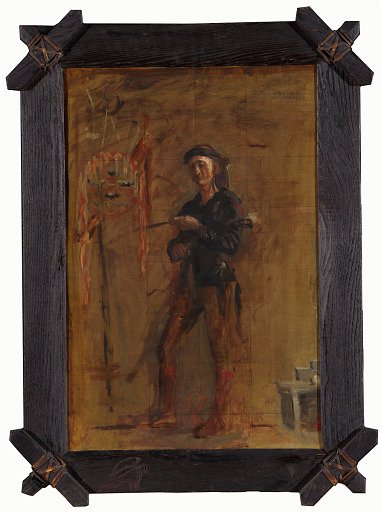 Study for "Portrait of Frank Hamilton Cushing"