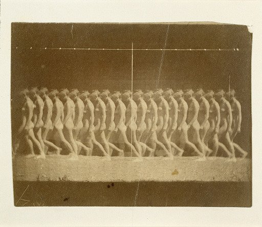 Marey Wheel Photographs of Unidentified Model