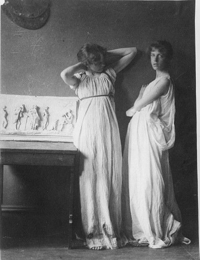 Unidentified Models in Greek Costumes