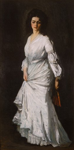 Woman in White: Portrait of Eugenie Stein