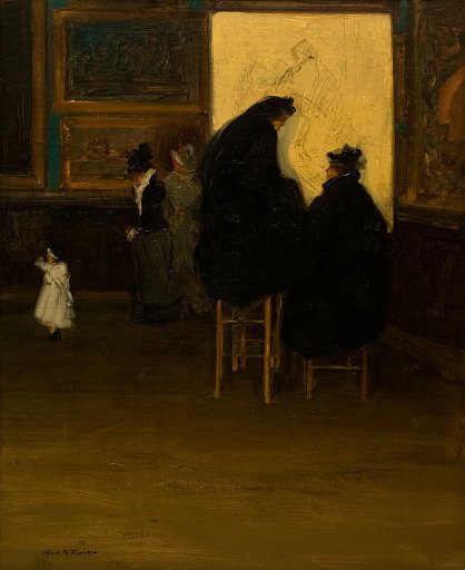 Copying in the Louvre