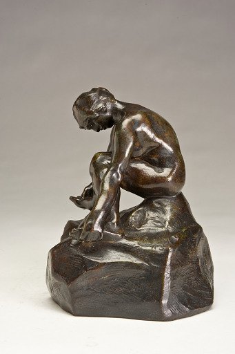 Woman with Crab