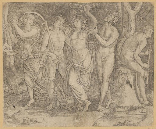 The Drunken Bacchus with Retinue