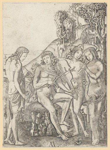 Musicians (Apollo and the Muses?)