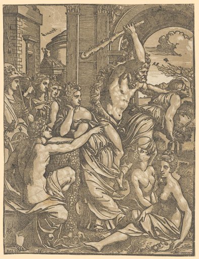 Hercules Drives Avarice from the Temple of the Muses
