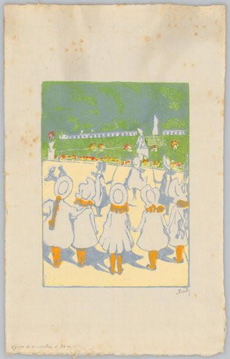 Little Girls in the Luxembourg