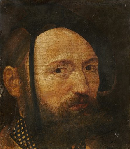 Head of a Bearded Man with a Cap
