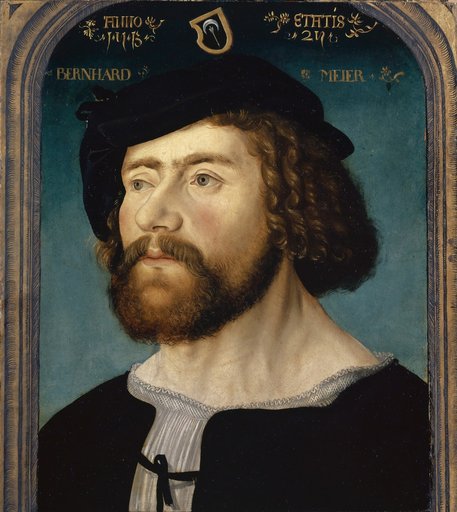 Portrait of the Basel Junker Bernhard Meyer zum Pfeil