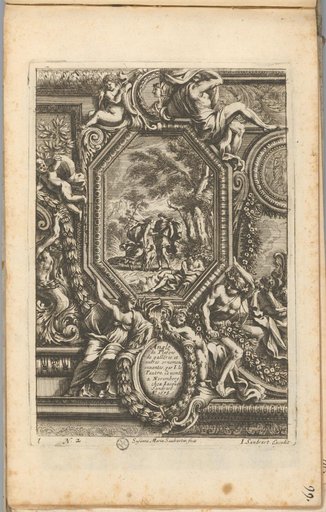 Sheet 1 of the series: Angle de Plafons (Title Page)