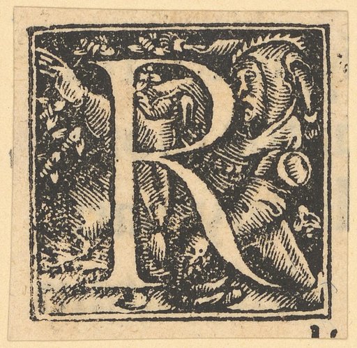 Initial R with a Jester