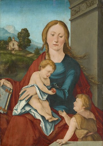 Madonna with Child and the Child John