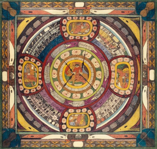In Five Variations, My Humble Self, the Africa=Traveler, St. Adolf II., Wölfli