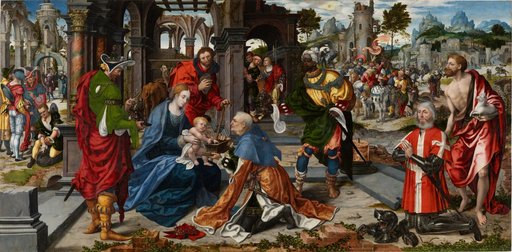 The Adoration of the Kings with the Donor Philippe de Villiers de l'Isle-Adam