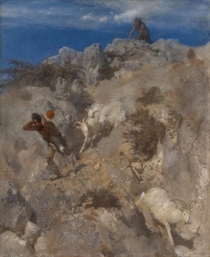 Pan Startles a Shepherd (Panic)