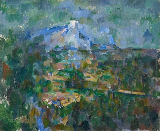 Mont Sainte-Victoire Seen from the Lauves