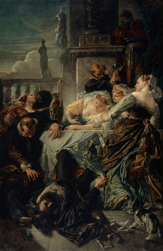The Death of Pietro Aretino