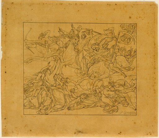 The Four Horsemen of the Apocalypse (Revelation of John 6, 1-8)