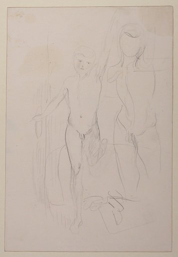 Study for "Hippolytos"