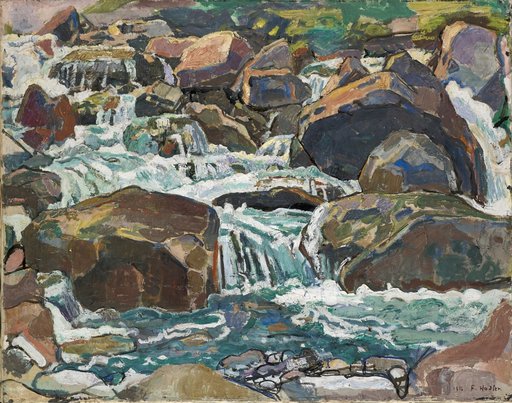 Mountain Stream near Champéry