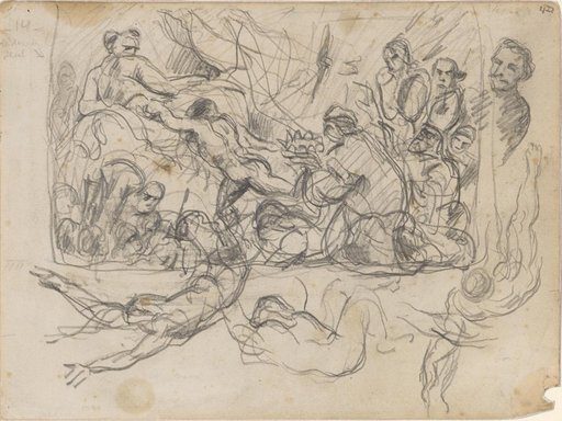 Study for "L'Éternel féminin" (c. 1877)