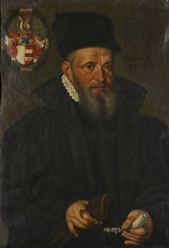 Portrait of the Mayor Lukas Gebhart of Basel