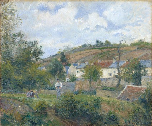 A Corner of l'Hermitage, Pontoise