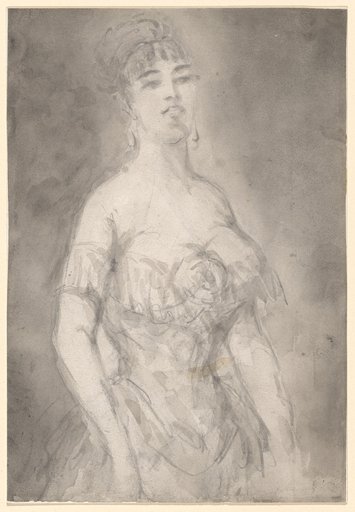 Lady with Earrings