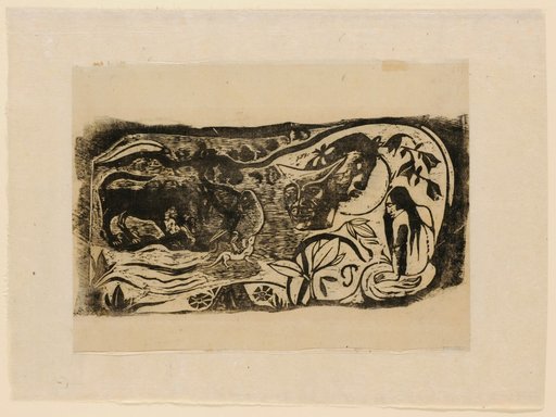 Plate with the Horned Devil