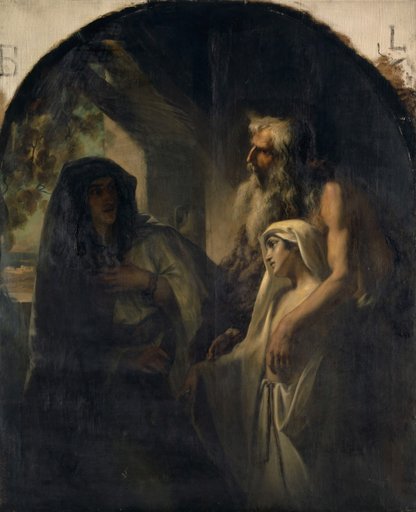 The Prophet Elijah Brings the Widow of Zarephath Her Son, Resurrected from Death (1 Kings 17:10–24)