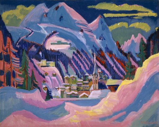 Davos in Winter. Davos in Snow