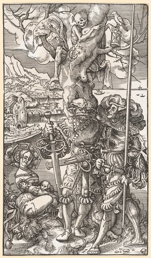 A Landsknecht, a Reisläufer, and a Prostitute with the Lurking Death in the Tree