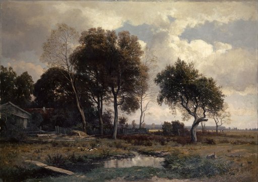 Autumnal Landscape at Schleissheim