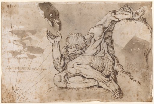 Prometheus (Male Nude with 5 Given Points)