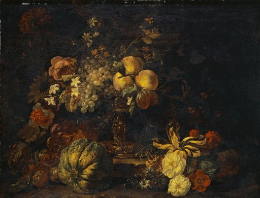 Still Life with Flowers and Fruit