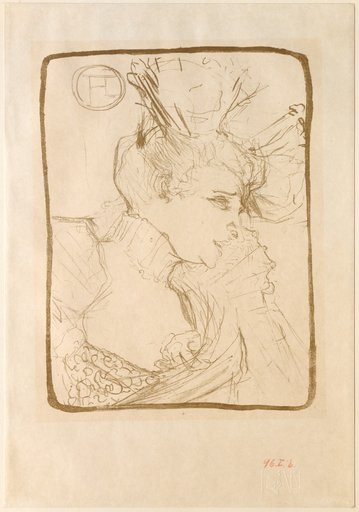 Mademoiselle Marcelle Lender, in Bust
