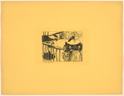 Breton Women at the Gate